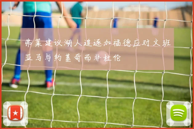 弗莱建议湖人追逐加福德应对文班亚马与约基奇而非杜伦